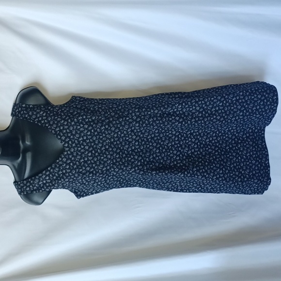 Vintage Studio Womens Black & white V-Neck floral dress - Picture 1 of 9